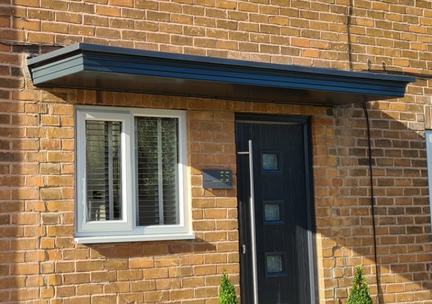 What Are GRP Door Canopies? | DW Windows