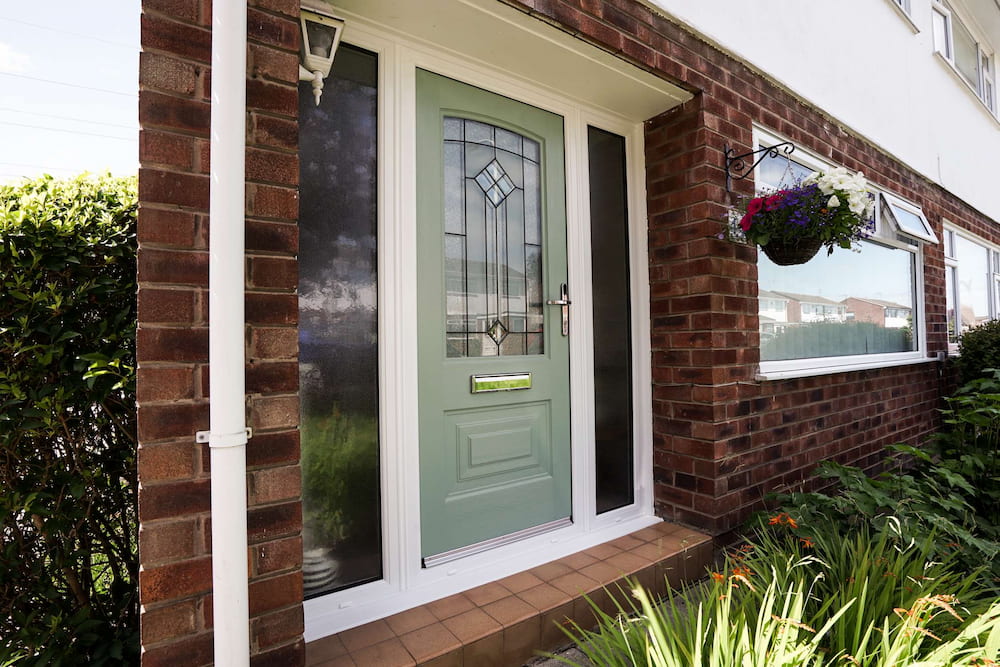 chartwell green composite front door