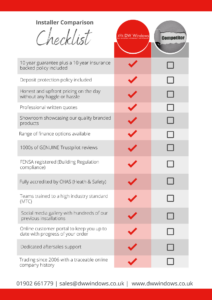 Installer Comparison Checklist